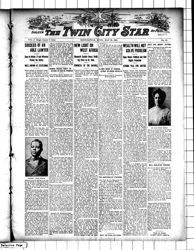 Twin City Star, May 25, 1912