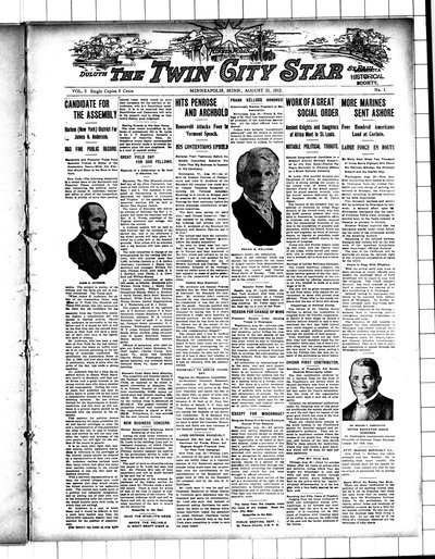 Twin City Star, Aug 31, 1912