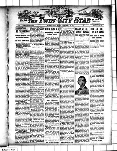Twin City Star, Sep 14, 1912