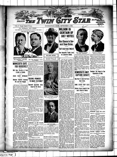 Twin City Star, Nov 9, 1912