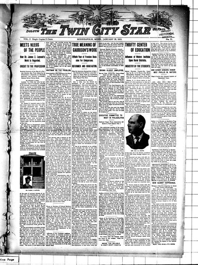 Twin City Star, Jan 25, 1913