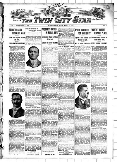 Twin City Star, Apr 18, 1913