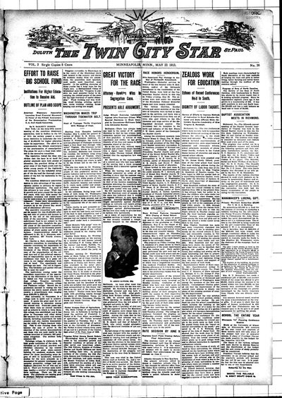 Twin City Star, May 23, 1913
