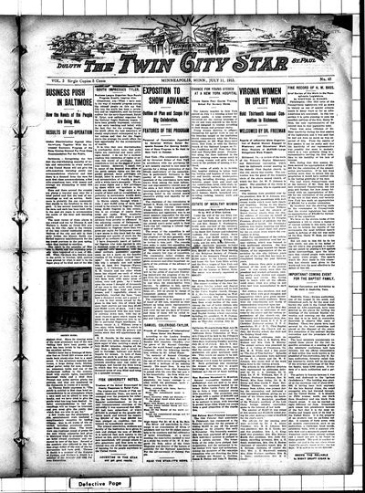 Twin City Star, Jul 11, 1913