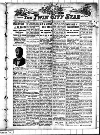 Twin City Star, Oct 31, 1913