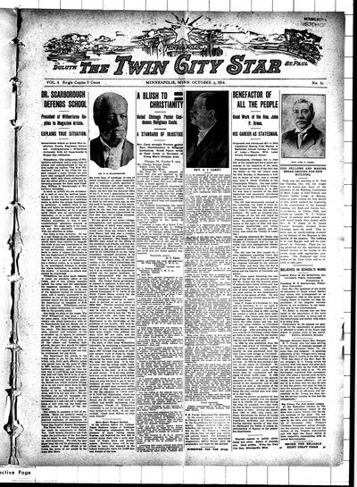 Twin City Star, Oct 9, 1914