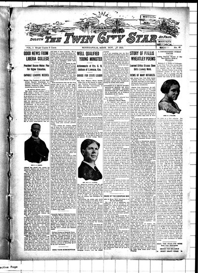 Twin City Star, Oct 23, 1915