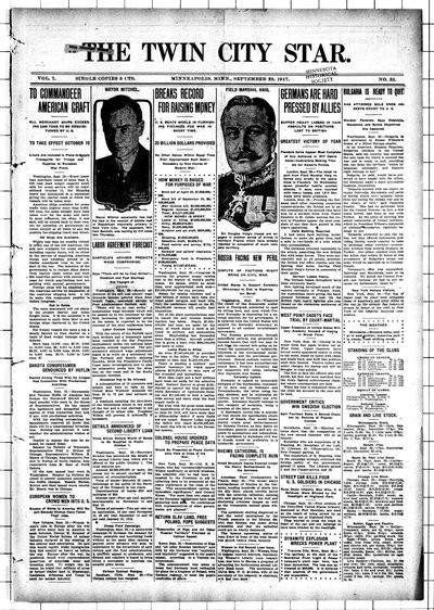 Twin City Star, Sep 29, 1917