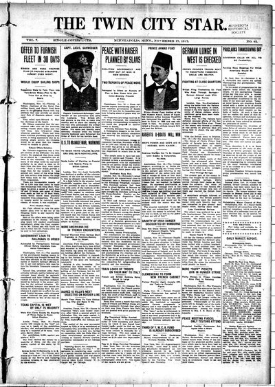 Twin City Star, Nov 17, 1917