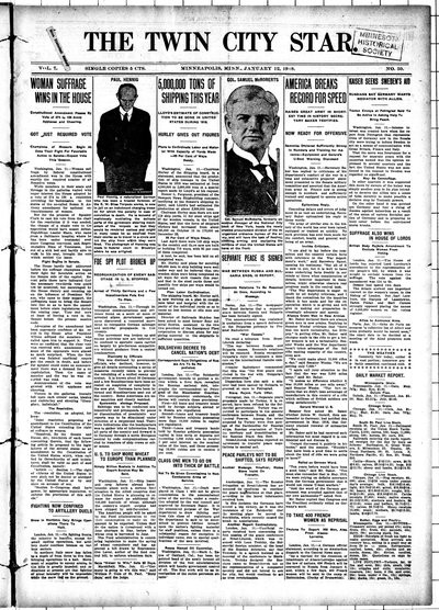 Twin City Star, Jan 12, 1918