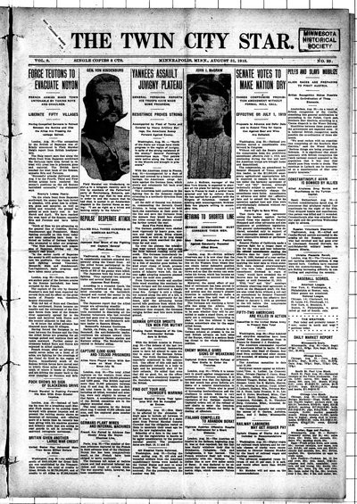 Twin City Star, Aug 31, 1918