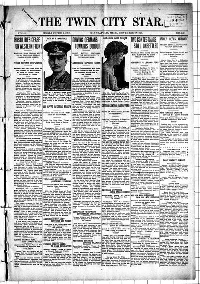 Twin City Star, Nov 9, 1918