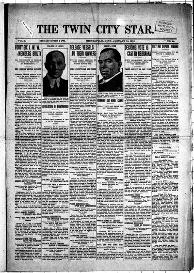 Twin City Star, Jan 18, 1919
