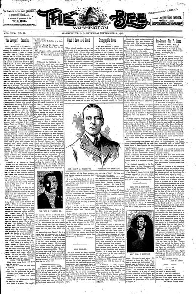 Washington Bee, Sep 9, 1905