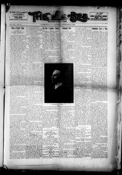 Washington Bee, Sep 23, 1905