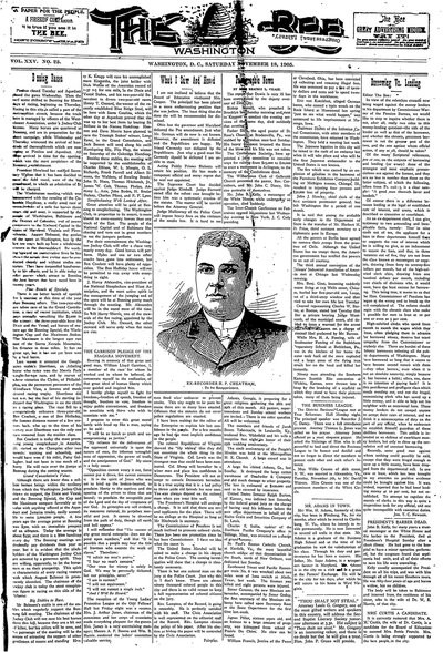 Washington Bee, Nov 18, 1905