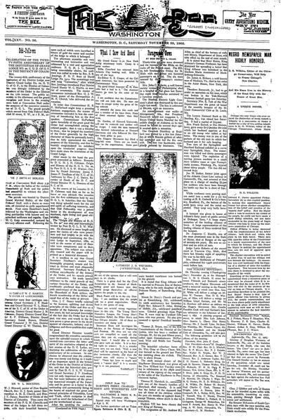 Washington Bee, Nov 25, 1905