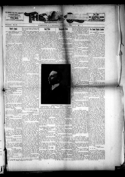 Washington Bee, Dec 9, 1905