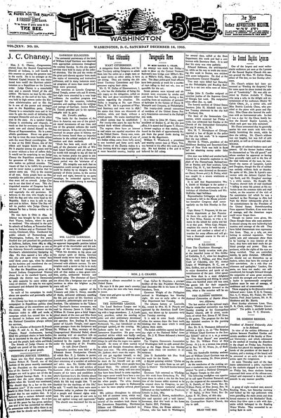 Washington Bee, Dec 16, 1905