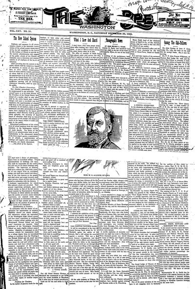 Washington Bee, Dec 30, 1905