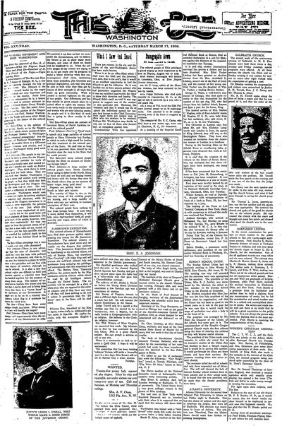 Washington Bee, Mar 17, 1906