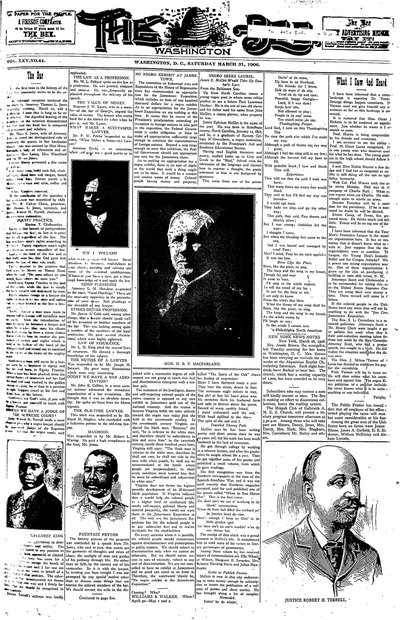 Washington Bee, Mar 31, 1906