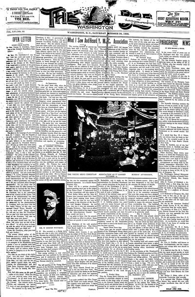 Washington Bee, Oct 20, 1906