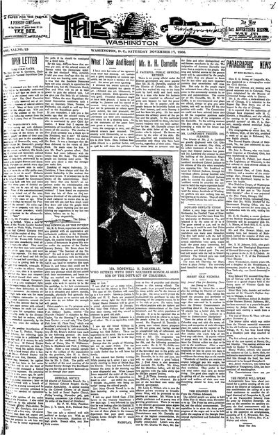 Washington Bee, Nov 17, 1906