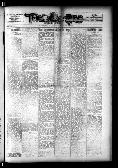 Washington Bee, Dec 15, 1906