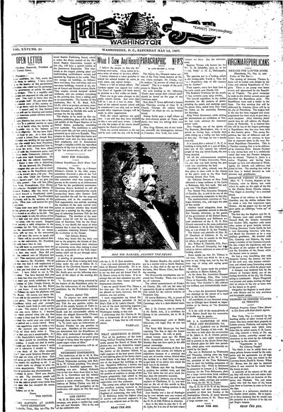 Washington Bee, May 18, 1907