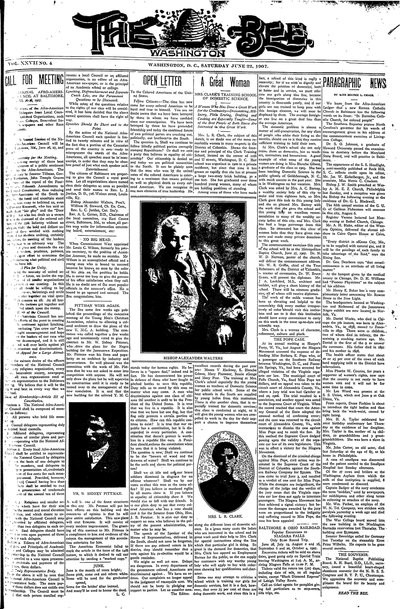 Washington Bee, Jun 22, 1907