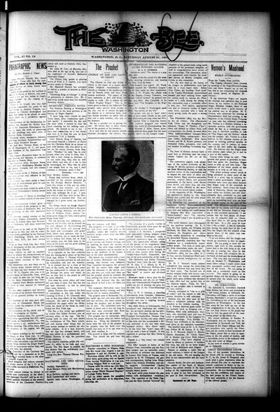 Washington Bee, Aug 31, 1907
