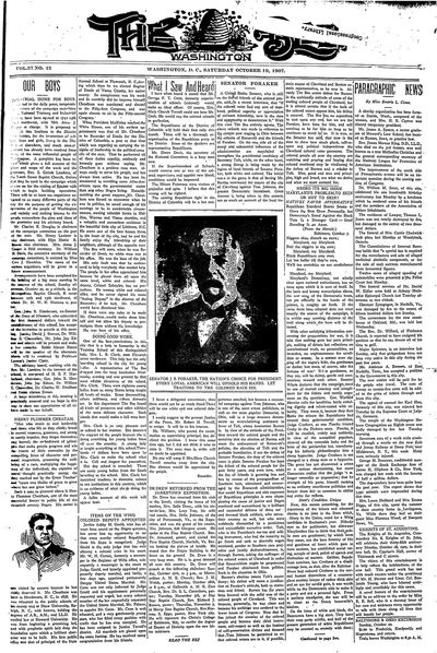 Washington Bee, Oct 19, 1907