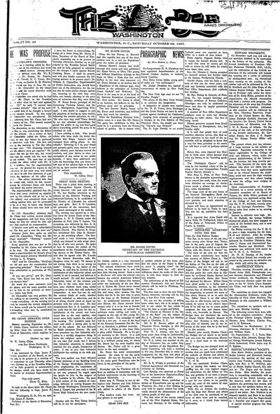 Washington Bee, Oct 26, 1907