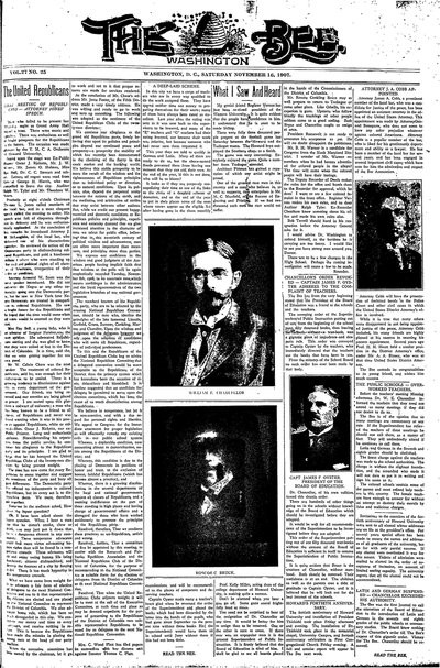 Washington Bee, Nov 16, 1907
