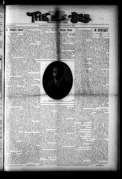 Washington Bee, Nov 30, 1907