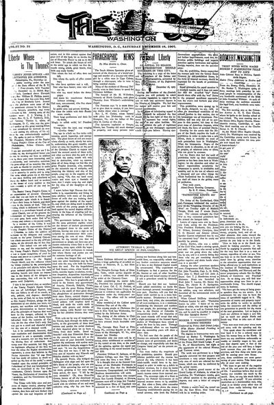 Washington Bee, Dec 28, 1907