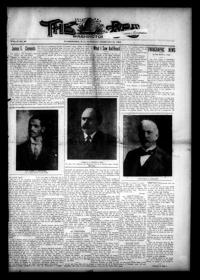 Washington Bee, Feb 22, 1908