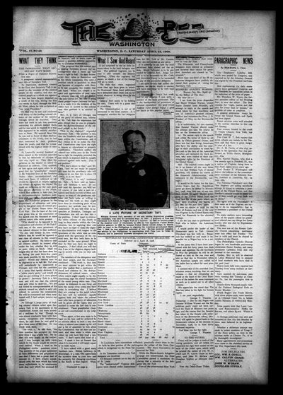 Washington Bee, Apr 25, 1908