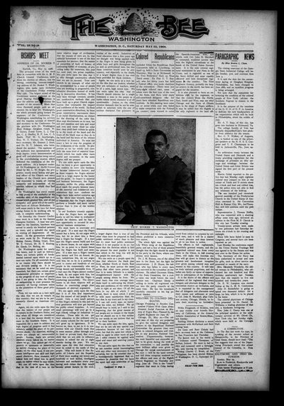 Washington Bee, May 23, 1908