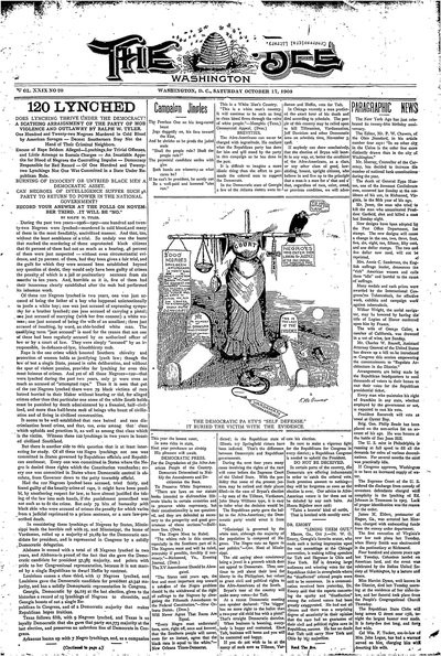 Washington Bee, Oct 17, 1908