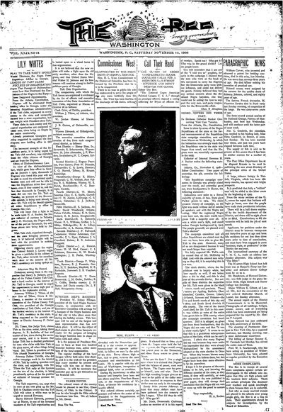 Washington Bee, Nov 14, 1908
