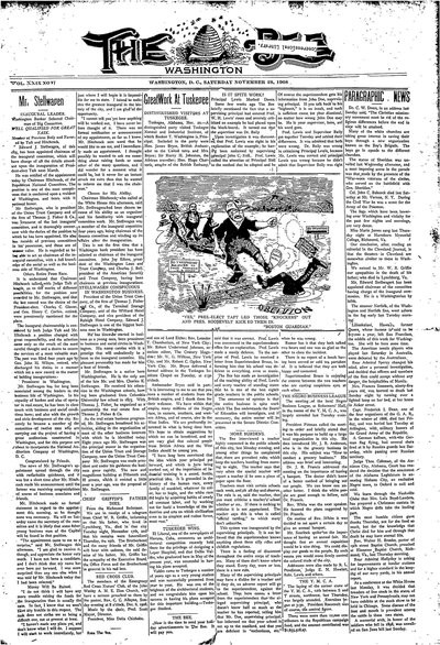 Washington Bee, Nov 28, 1908