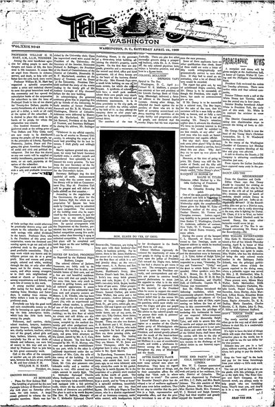 Washington Bee, Apr 24, 1909