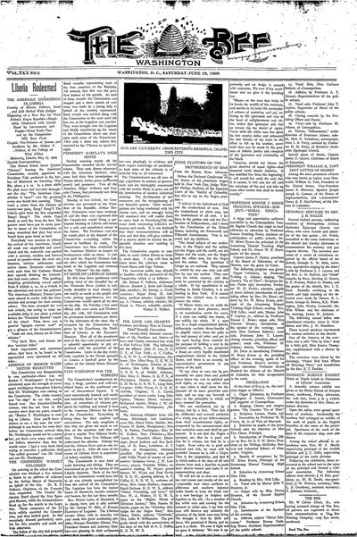 Washington Bee, Jun 19, 1909