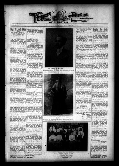 Washington Bee, Jul 31, 1909