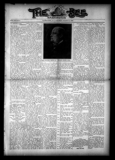 Washington Bee, Aug 14, 1909