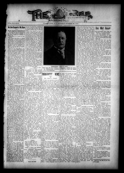 Washington Bee, Oct 30, 1909