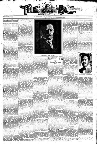 Washington Bee, Nov 13, 1909