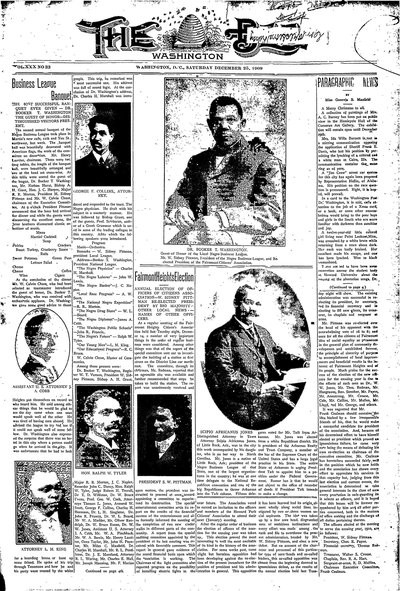Washington Bee, Dec 25, 1909